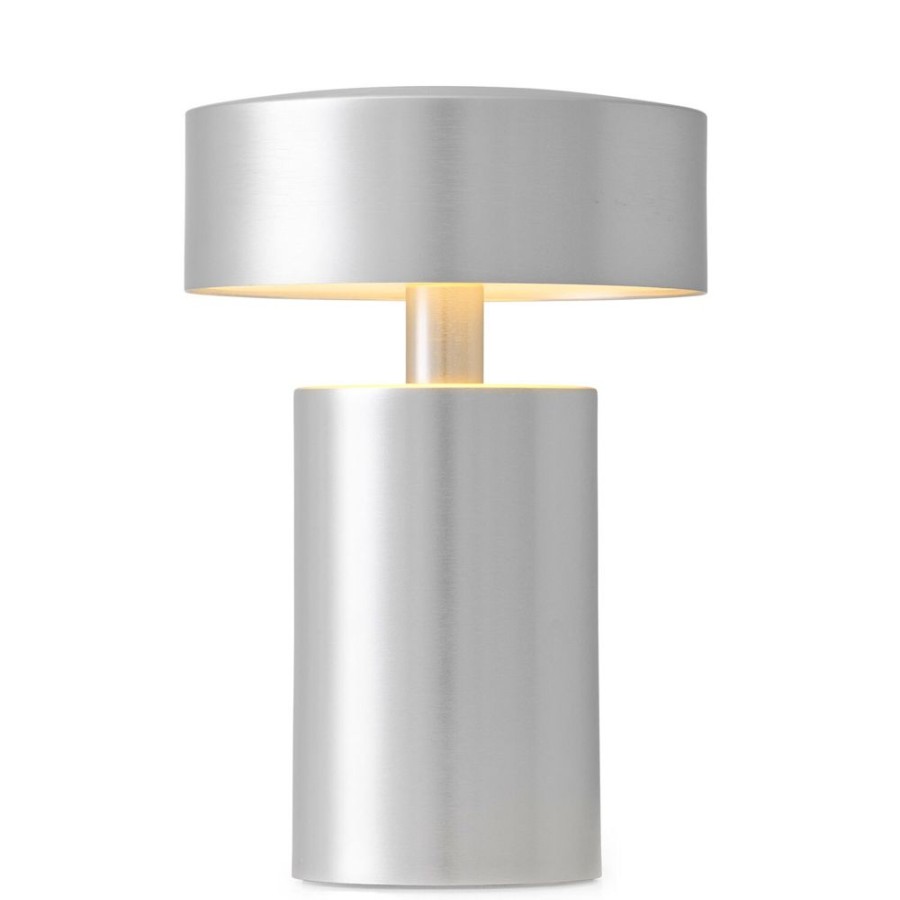 Belysning Audo Copenhagen Sanglampor | Column Bordslampa Portabel O12 Cm, Aluminium