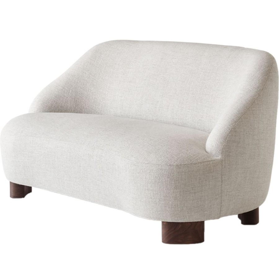 Mobler &Tradition 2-Sitssoffor | Margas Lc3 Soffa 2-Sits, Valnot/Svevo 002