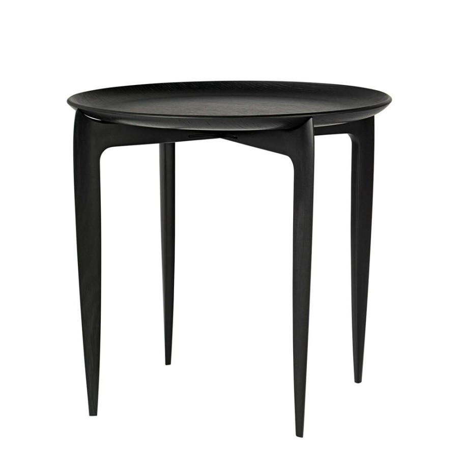 Mobler Fritz Hansen Soffbord | Tray Table Sidobord, Svart