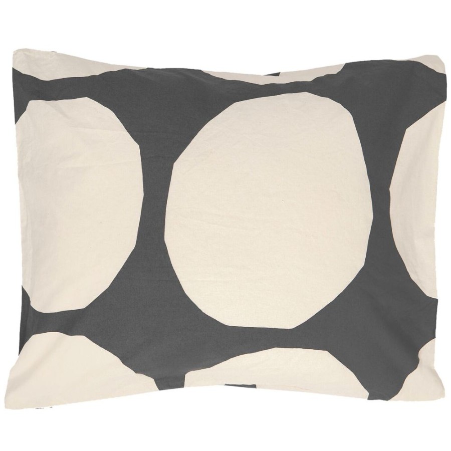 Textil Marimekko Orngott | Kivet Orngott 50X60 Cm, Off-White/Charcoal