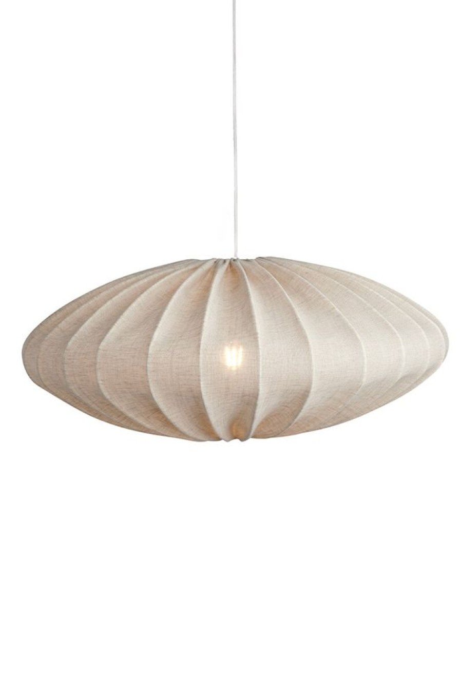 Belysning Watt & Veke Lampskarmar | Ellipse 65 Lampskarm Linne, Natur