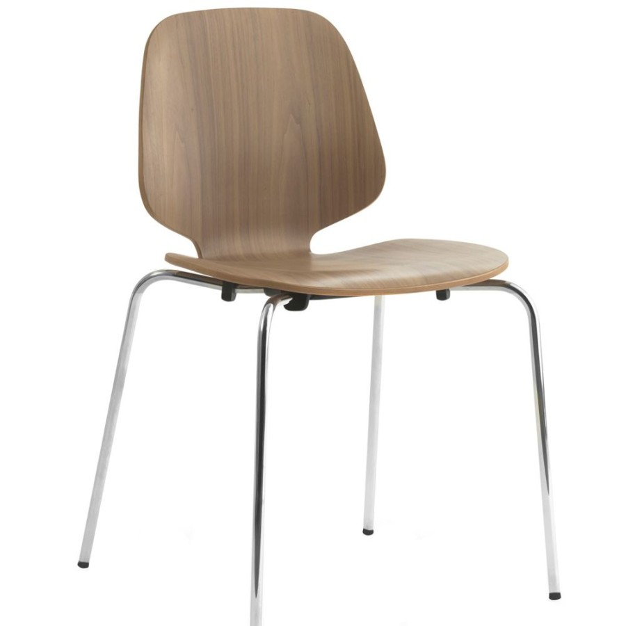 Mobler Normann Copenhagen Matstolar | My Chair Stol, Valnot / Krom