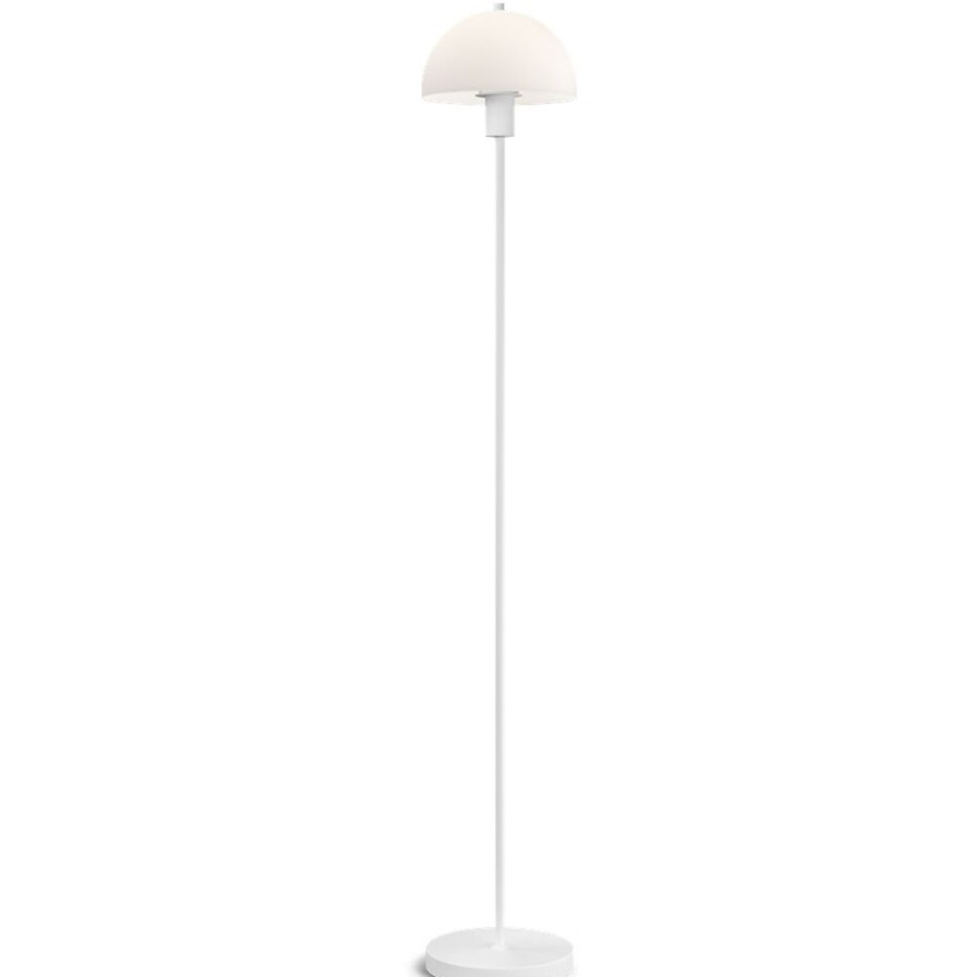 Belysning Herstal Golvlampor | Vienda Golvlampa, Vit / Opal