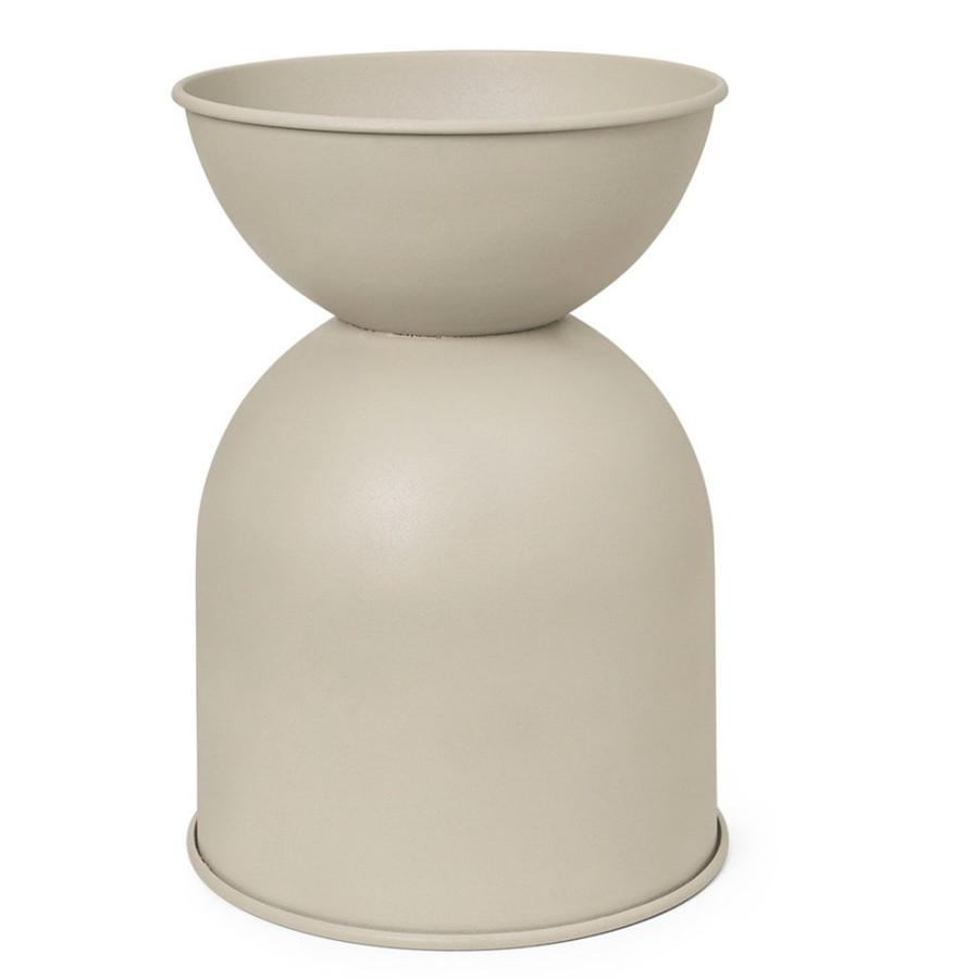 Inredning Ferm Living Odlingslador & Utekrukor | Hourglass Kruka Kashmir, 73 Cm