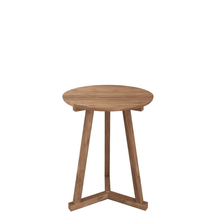 Mobler Ethnicraft Sidobord & Smabord | Tripod Sidobord S, Teak