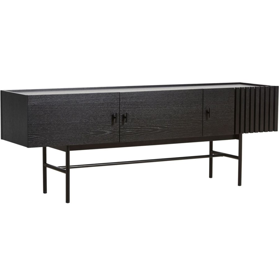 Mobler Woud Tv- Och Mediamobler | Array Sideboard Lag 150 Cm, Svartmalad Ek