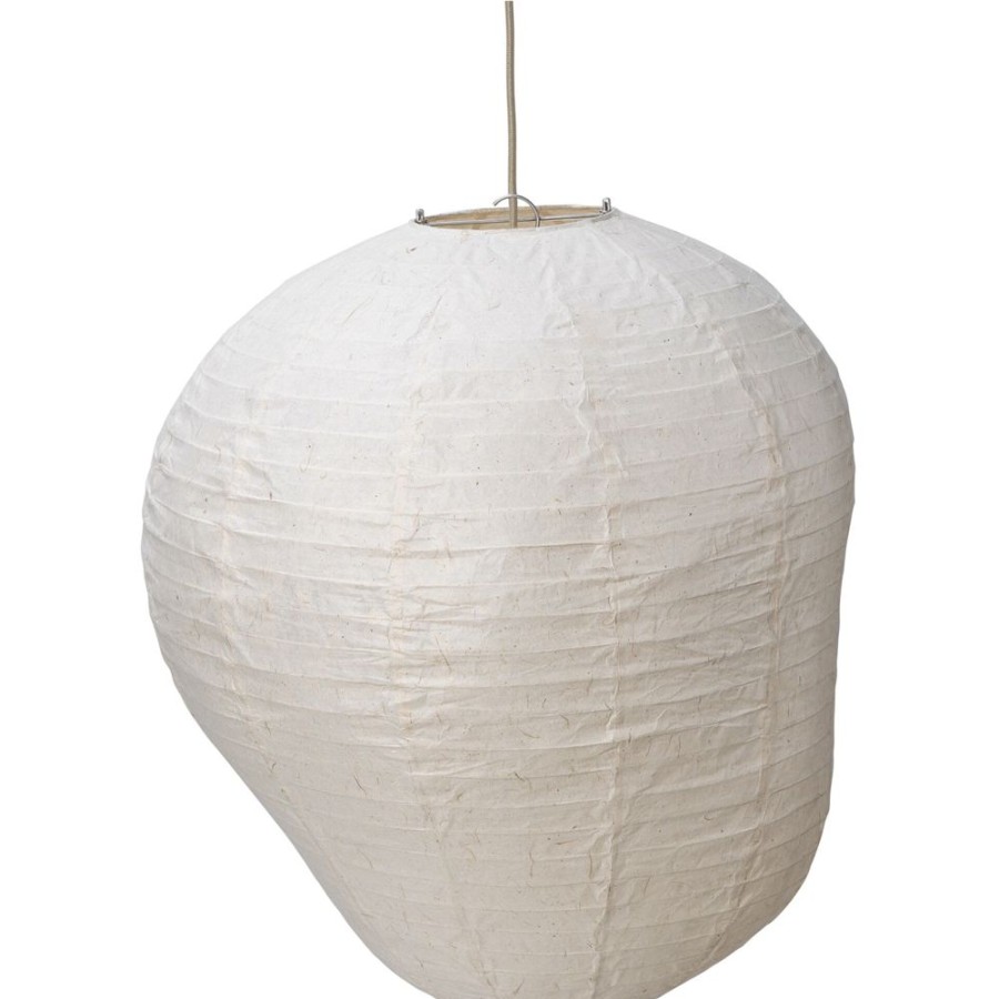 Belysning Ferm Living Lampskarmar | Kurbis Lampskarm Natur, 60 Cm