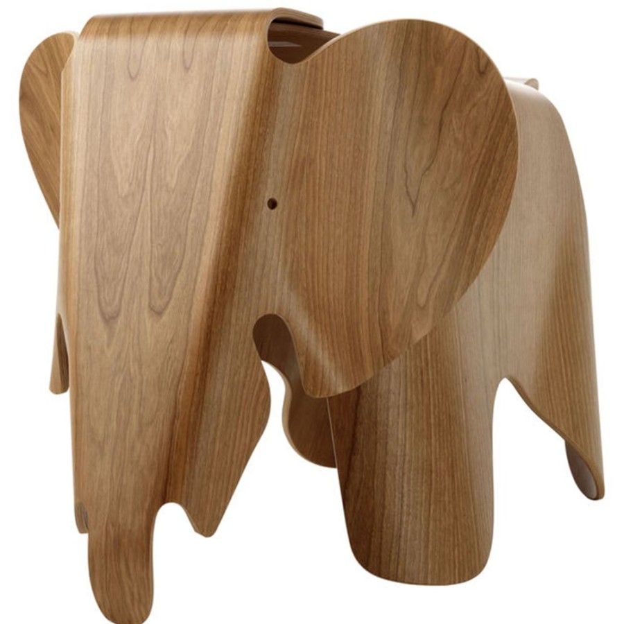 Inredning Vitra Skulpturer & Dekorativa Accessoarer | Eames Elephant (Plywood) American Cherry