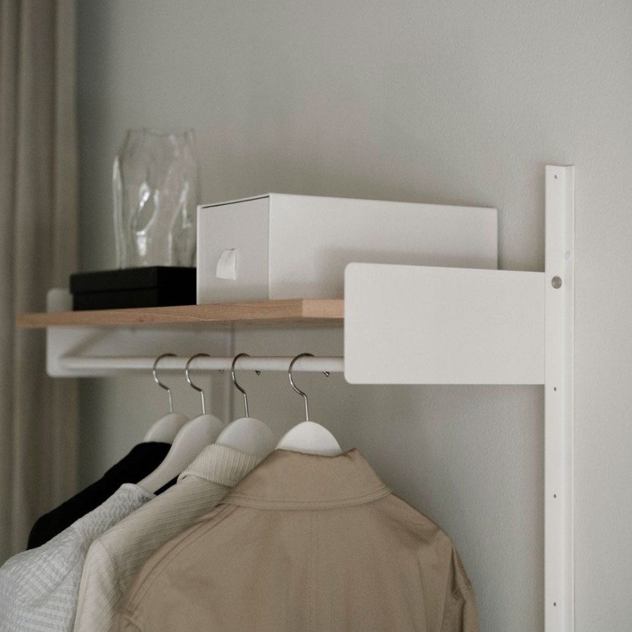 Mobler New Works Hyllkombinationer | Wardrobe 1 Hylla, Vit / Ek