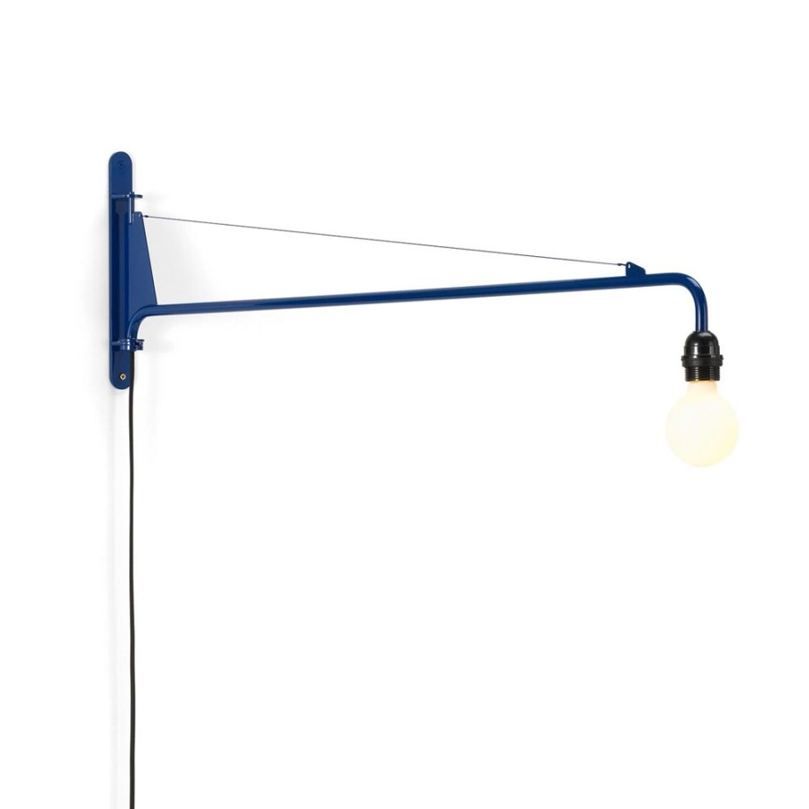 Belysning Vitra Vagglampor | Petite Potence Vagglampa, Prouve Bleu Marcoule