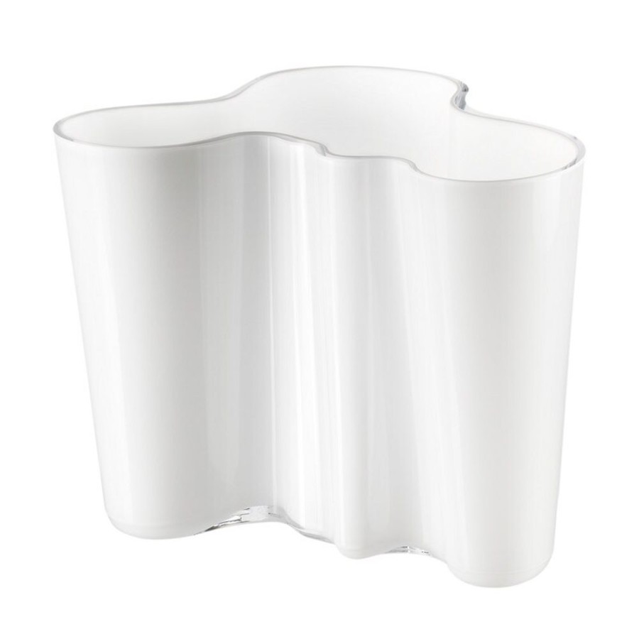 Inredning Iittala Vaser | Alvar Aalto Vas 16 Cm, Opal Vit