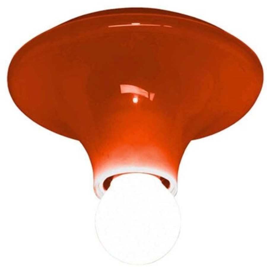 Belysning Artemide Plafonder | Teti Vagg/Taklampa, Orange