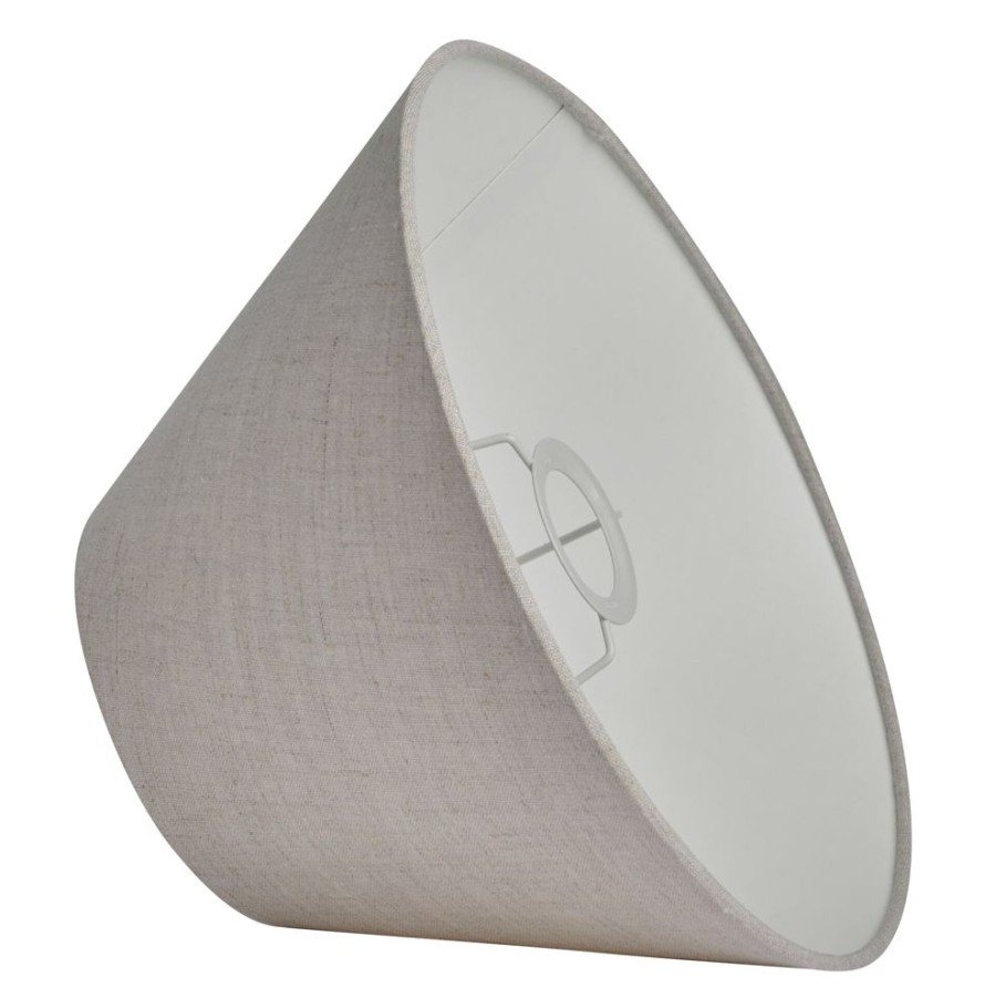 Belysning Watt & Veke Lampskarmar | Basic Wide Lampskarm 300 Mm, Natur