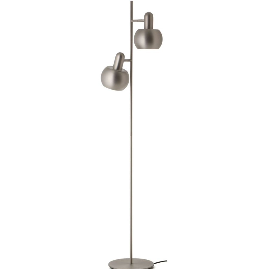 Belysning Frandsen Golvlampor | Bf20 Tvaarmad Golvlampa, Brushed Satin