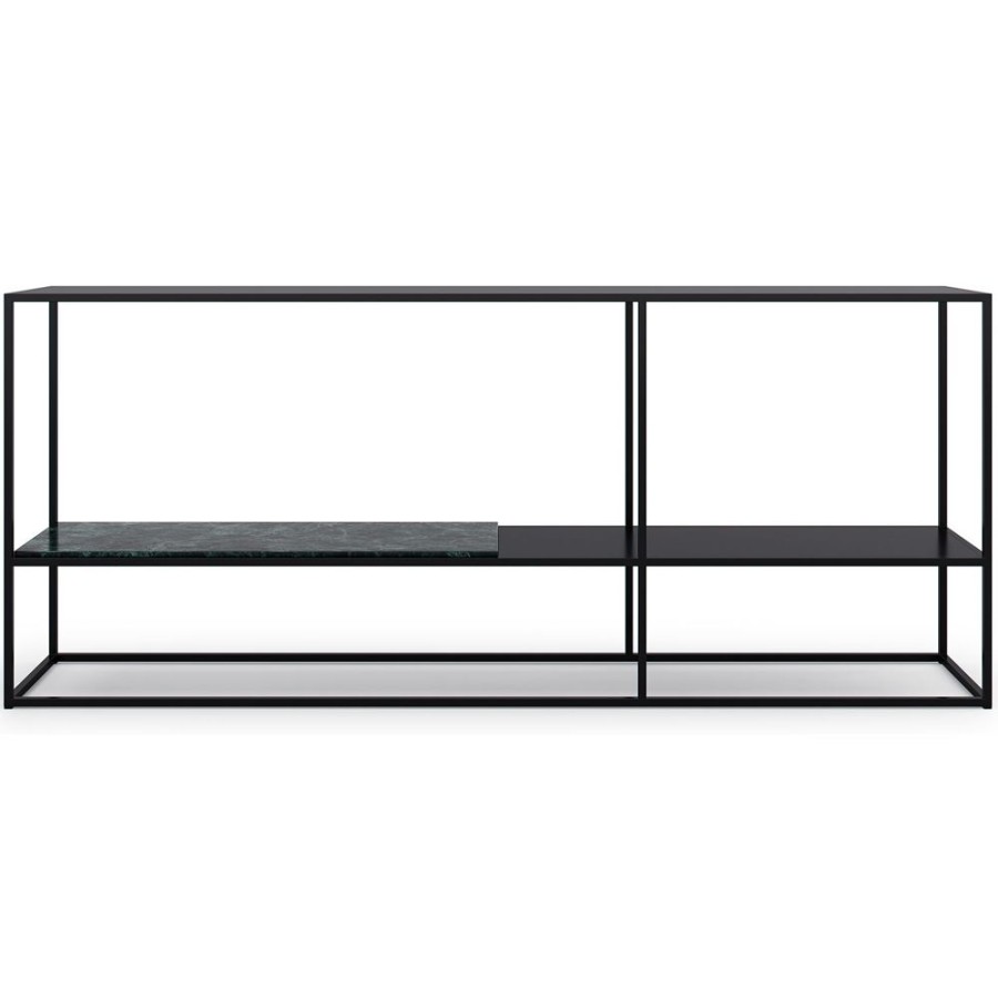 Mobler Decotique Sideboards | Marvelous Sideboard 183X75Cm, Svart/Gron Marmor