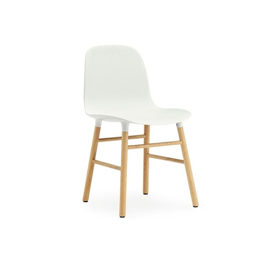 Mobler Normann Copenhagen Matstolar | Form Stol Ekben, Vit