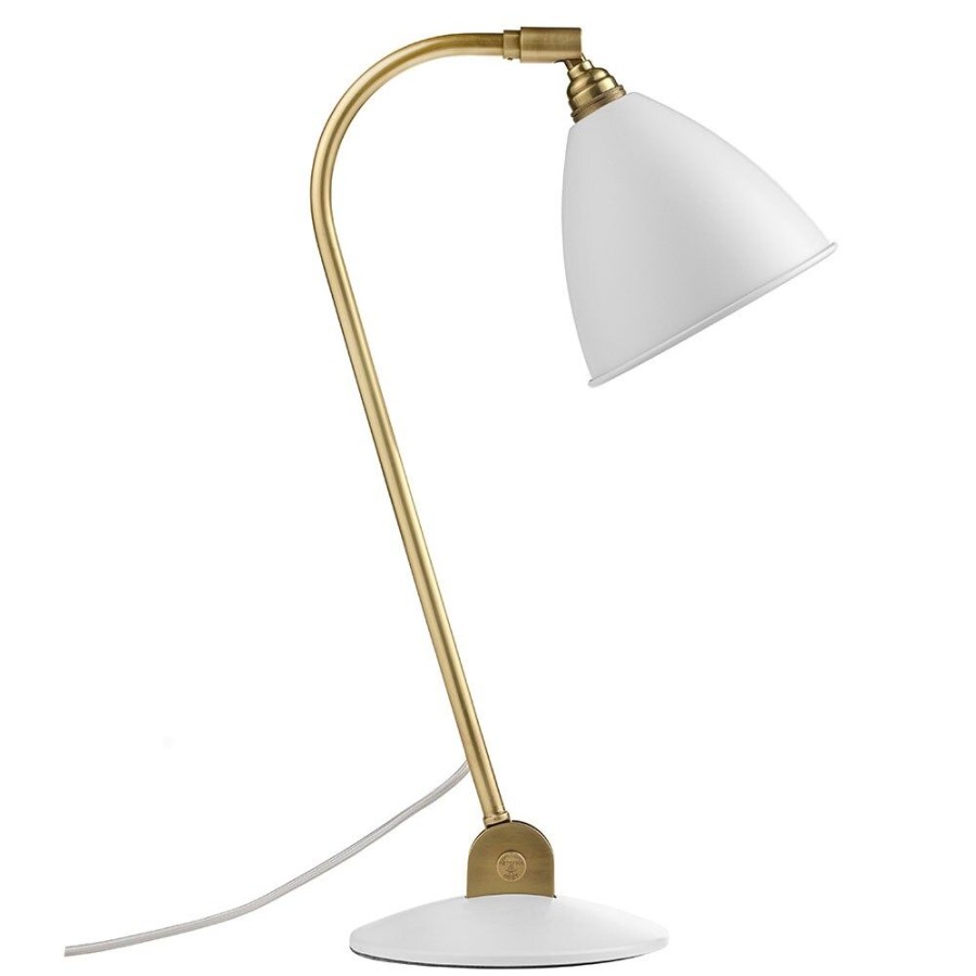 Belysning GUBI Bordslampor | Bestlite Bl2 Bordslampa, Massing/Vit