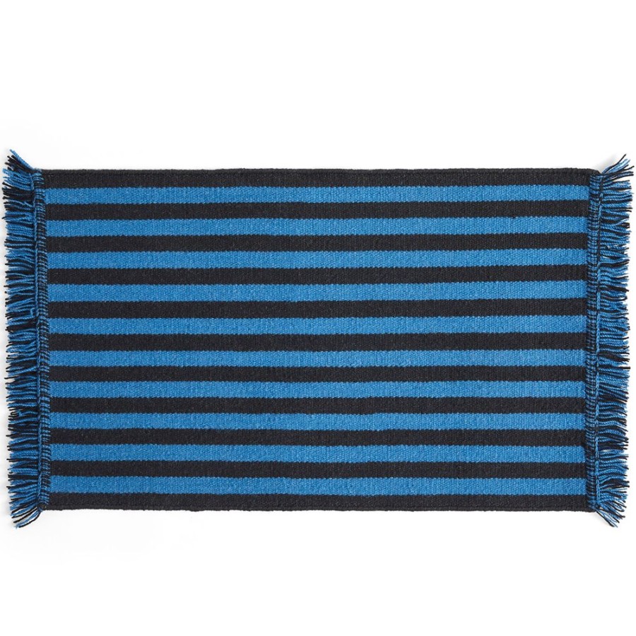 Mattor HAY Dorrmattor | Stripes And Stripes Matta 52X95 Cm, Bla