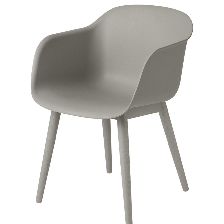 Mobler Muuto Matstolar | Fiber Karmstol Traunderrede, Gra