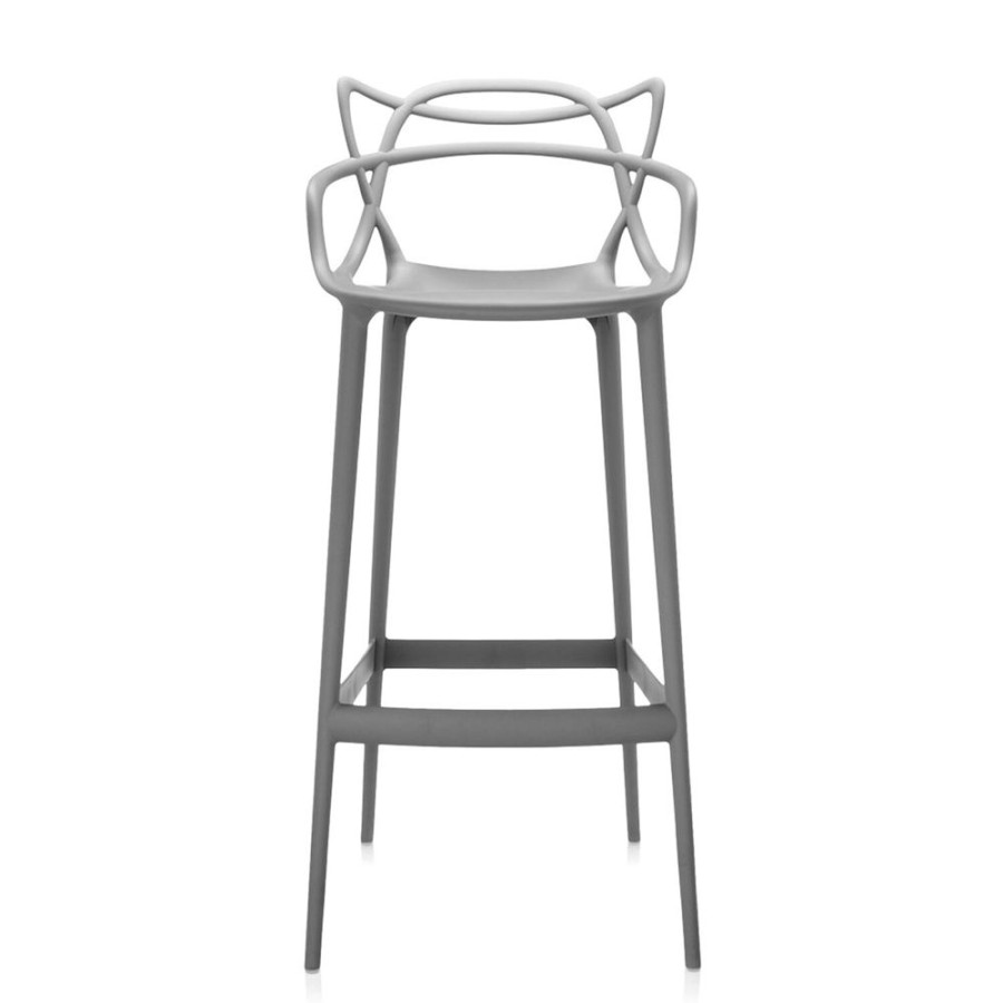 Mobler Kartell Barstolar | Masters Barstol 75 Cm, Gra