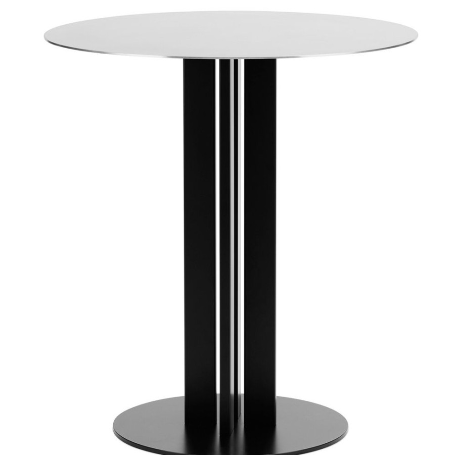 Mobler Normann Copenhagen Matbord | Scala Cafebord O70 Cm, Stal