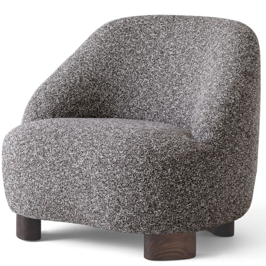 Mobler &Tradition Fatoljer | Margas Lc1 Loungefatolj, Valnot/Zero 0011