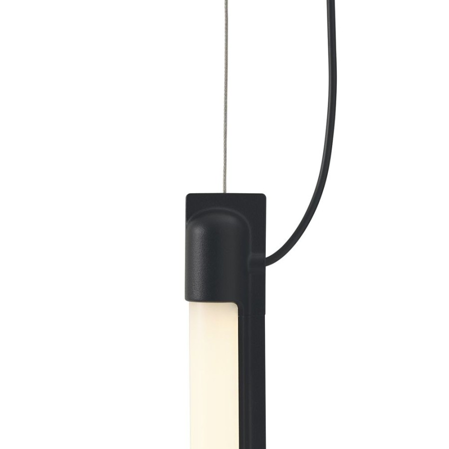 Belysning Muuto Taklampor | Fine Suspension Pendel 60 Cm, Svart