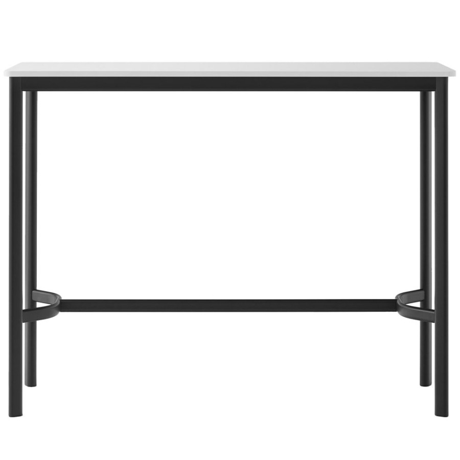 Mobler &Tradition Matbord | Drip Hw113 Barbord 50X140X105 Cm, Off-White Laminat / Svart