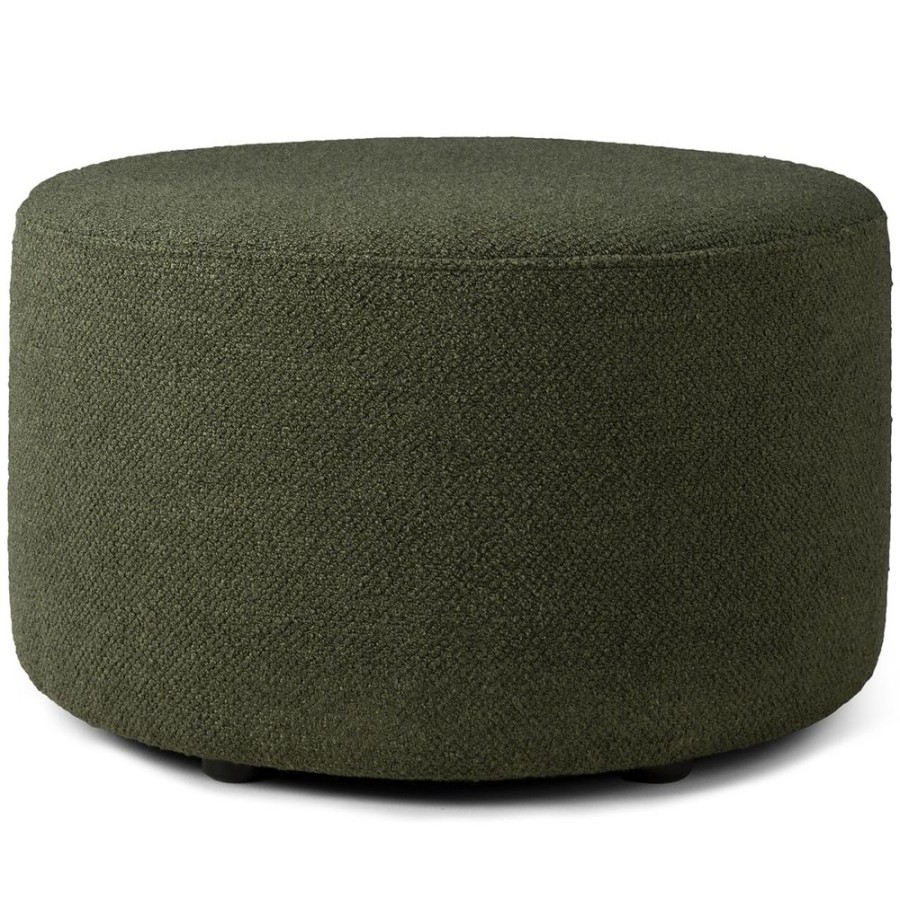 Mobler Ethnicraft Sittpuffar | Barrow Sittpuff Pine Green, O60 Cm