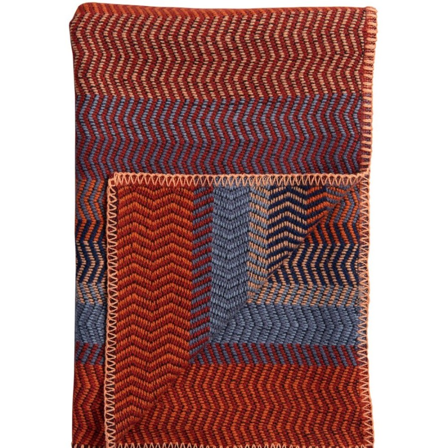 Textil Røros Tweed Pladar & Filtar | Fri Ullplad 150X200 Cm, Late Fall