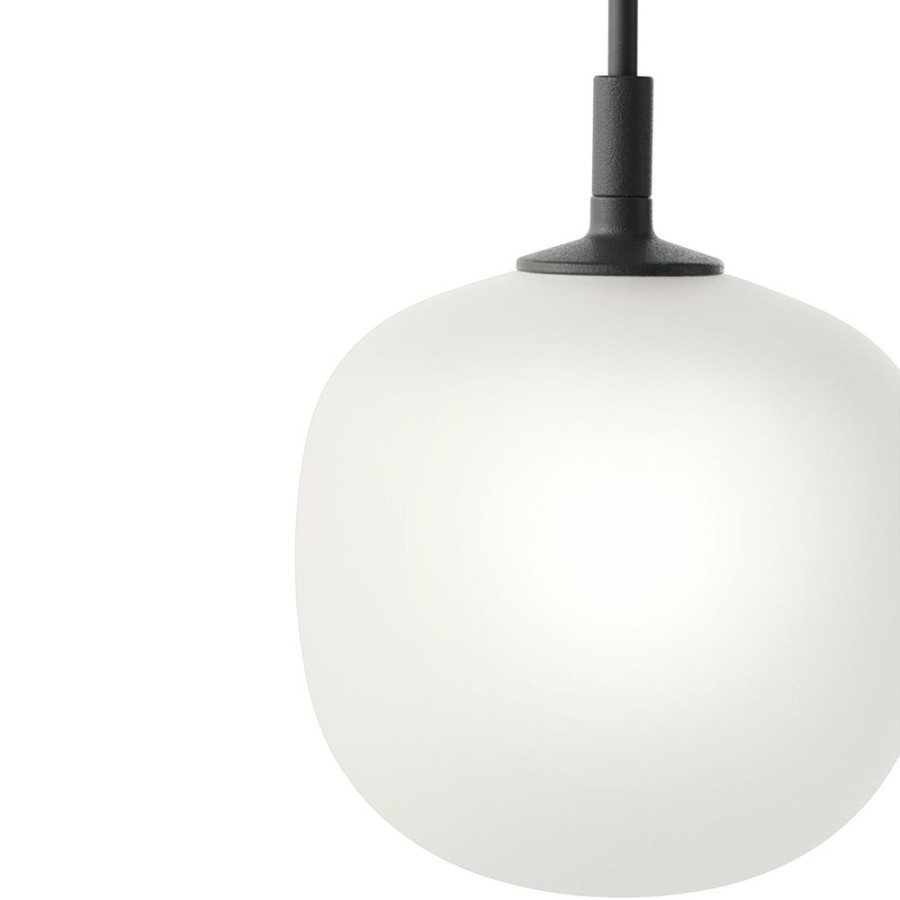 Belysning Muuto Taklampor | Rime Pendel 12 Cm, Svart