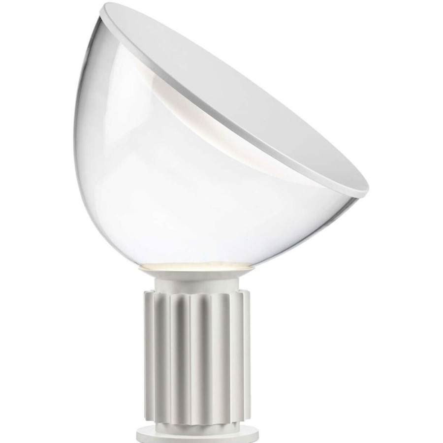 Belysning Flos Bordslampor | Taccia Small Bordslampa, Mattvit