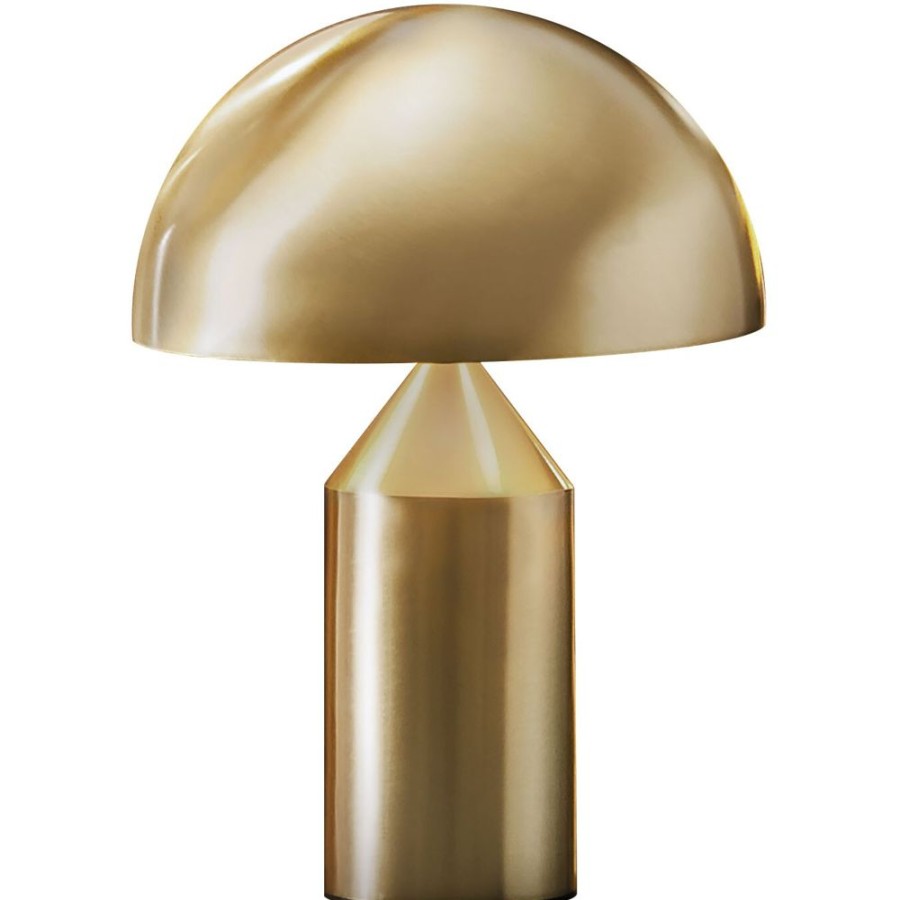 Belysning Oluce Bordslampor | Atollo 238 Bordslampa 35 Cm, Guld