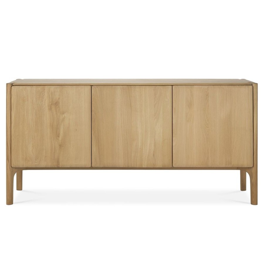 Mobler Ethnicraft Sideboards | Pi Skank Med 3 Dorrar, Ek