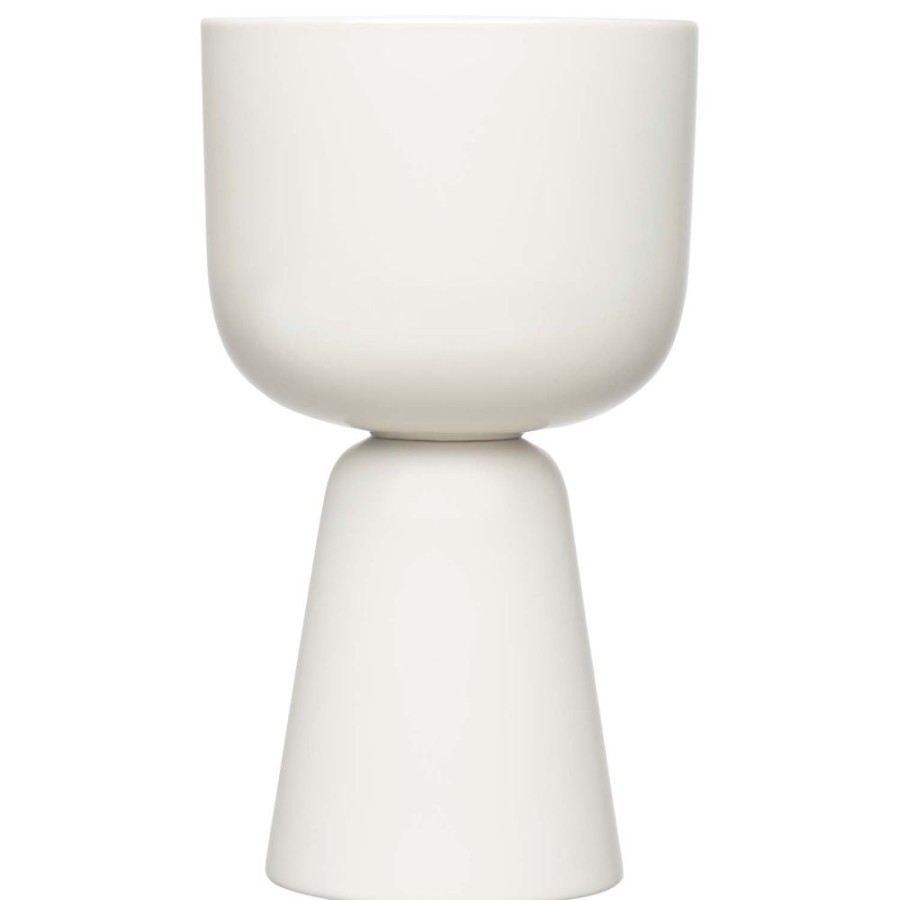 Inredning Iittala Krukor | Nappula Kruka 26X15 Cm, Vit