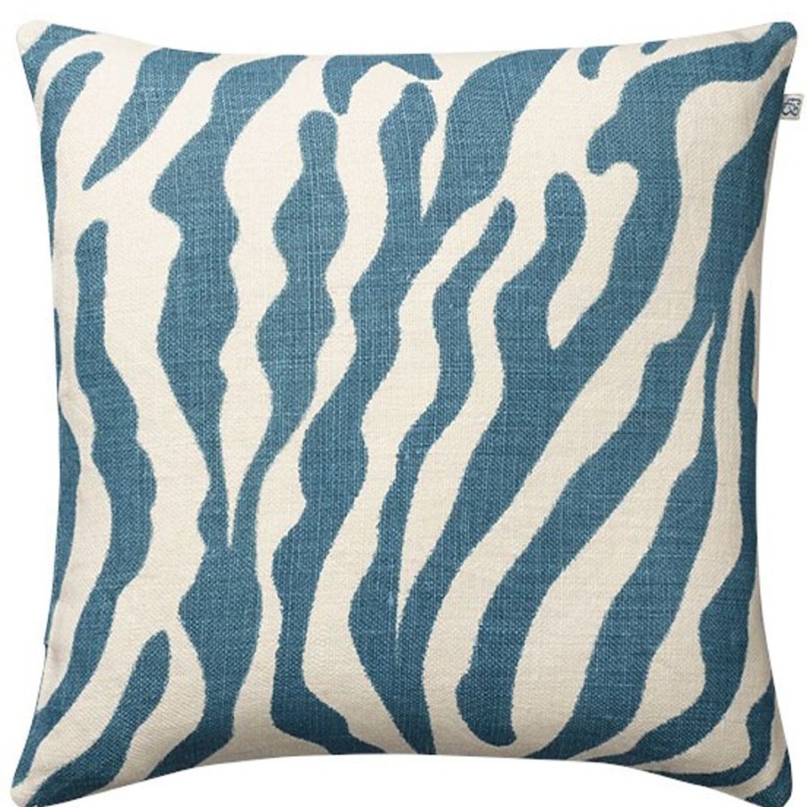 Textil Chhatwal & Jonsson Prydnadskuddar & Kuddfodral | Zebra Kuddfodral 50X50 Cm, Heaven Blue