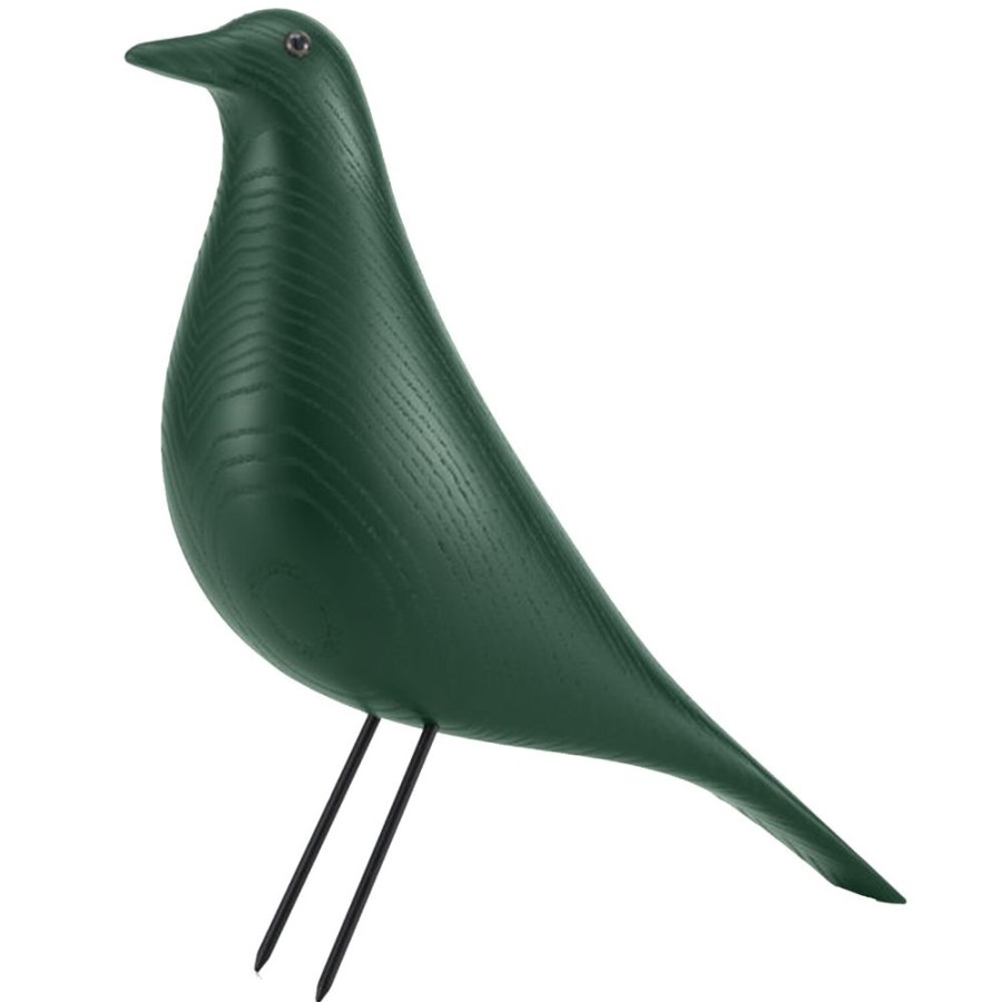 Inredning Vitra Skulpturer & Dekorativa Accessoarer | Eames House Bird Dekoration, Eames Special Collection, Morkgron