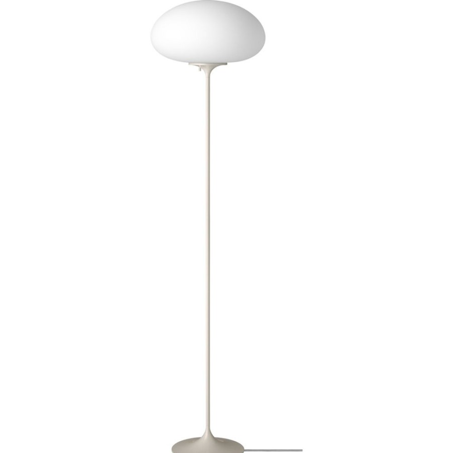 Belysning GUBI Golvlampor | Stemlite Golvlampa H150, Pebble Grey Eu