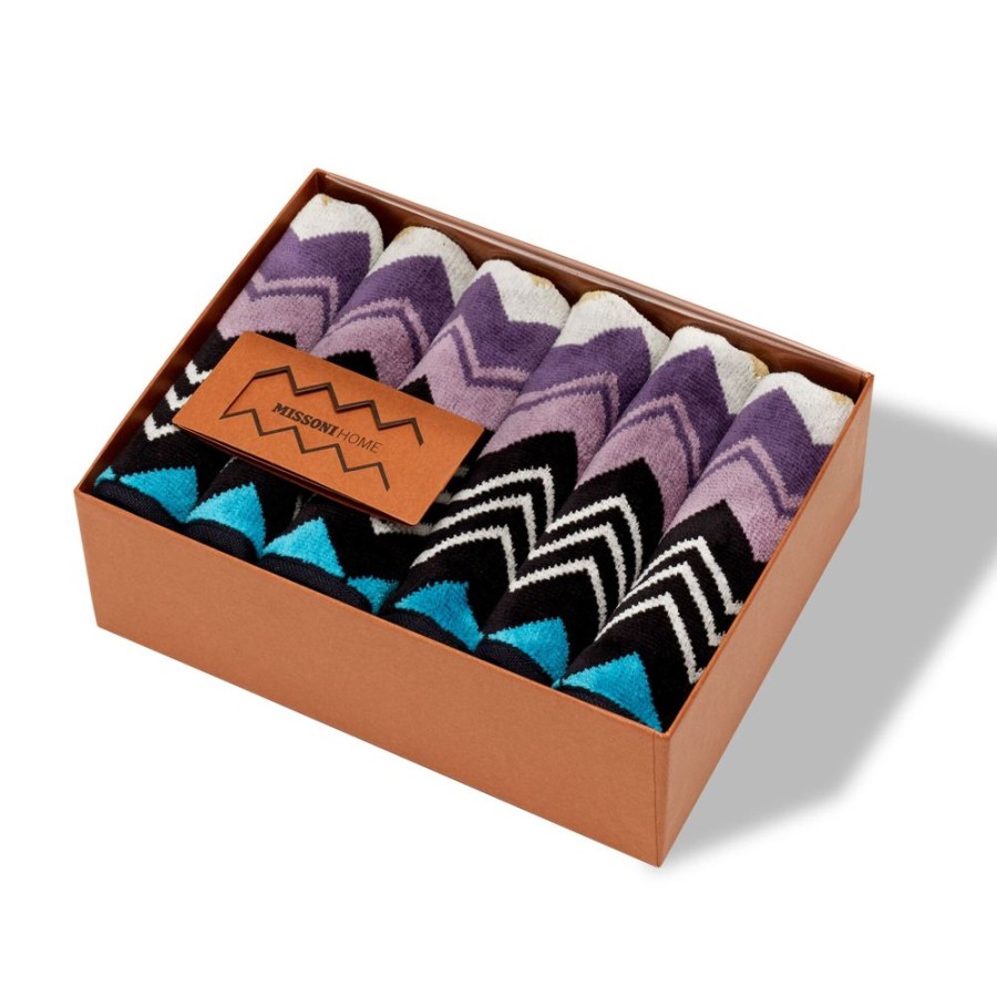 Textil Missoni Home Handdukar & Badlakan | Giacomo Ansiktshanddukar 6-Pack, 170