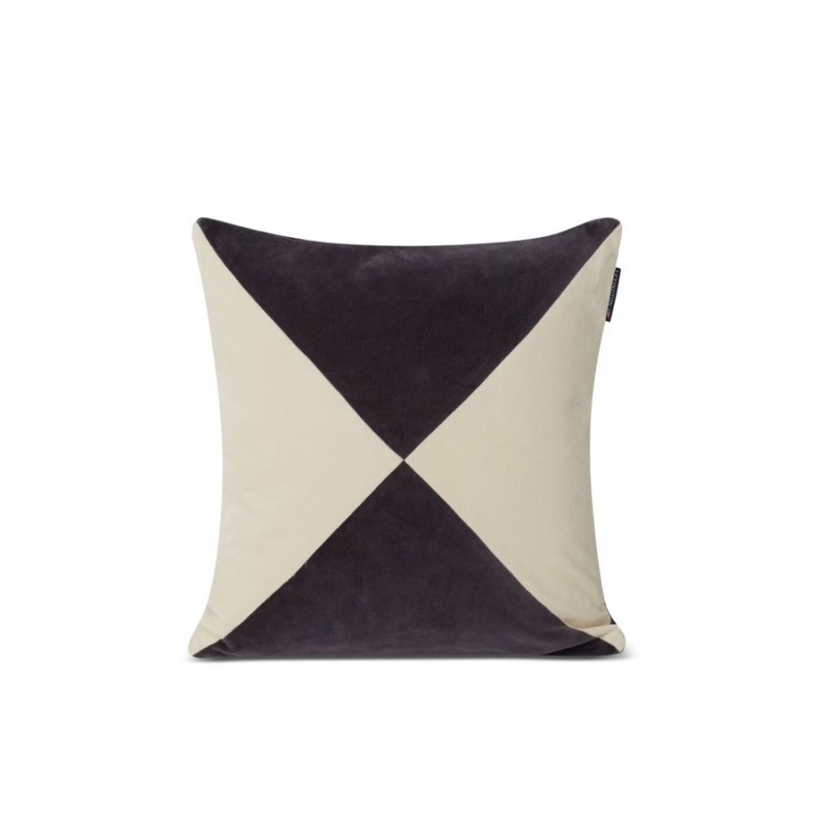 Textil Lexington Orngott | Patched Organic Cotton Velvet Pillow Cover