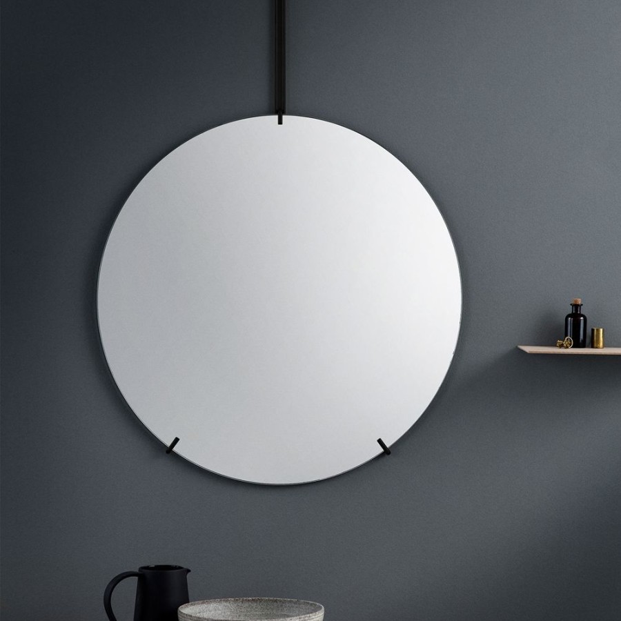 Inredning MOEBE Vaggspeglar | Wall Mirror Spegel, 70 Cm, Vit