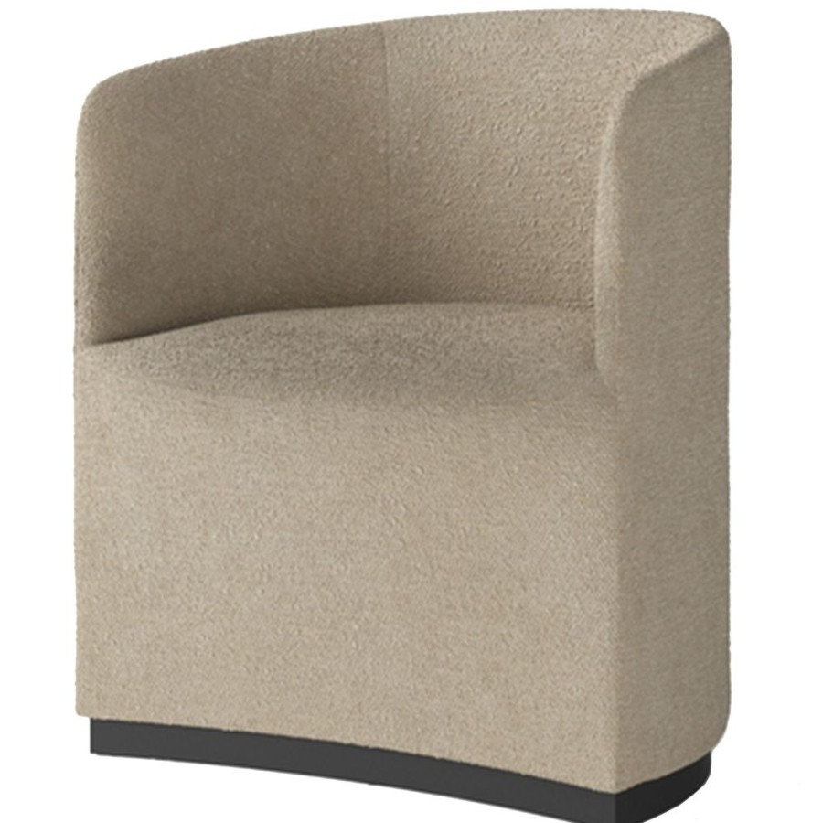 Mobler Audo Copenhagen Fatoljer | Tearoom Solitarfatolj, Boucle 02 Beige