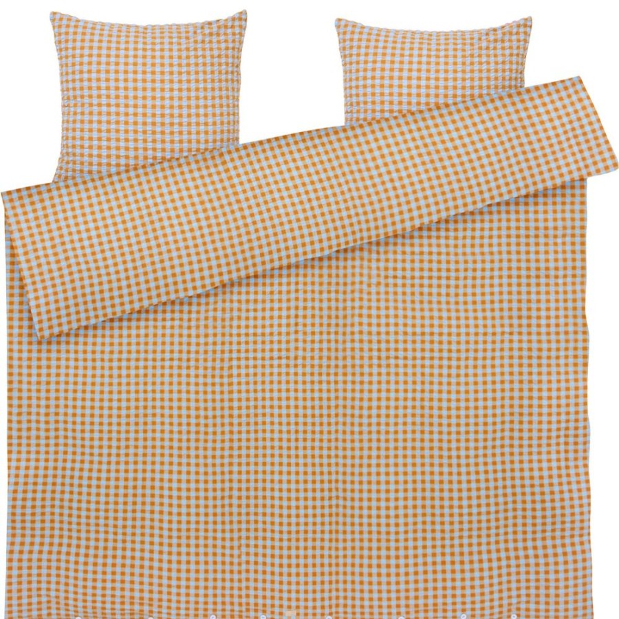 Textil Juna Baddset | Baek&Bolge Baddset 200X220 + 60X63 Cm, Sand / Ljusbla