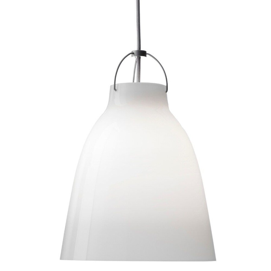 Belysning Fritz Hansen Taklampor | Caravaggio Opal Taklampa P2, Sladd 3 M, Vit