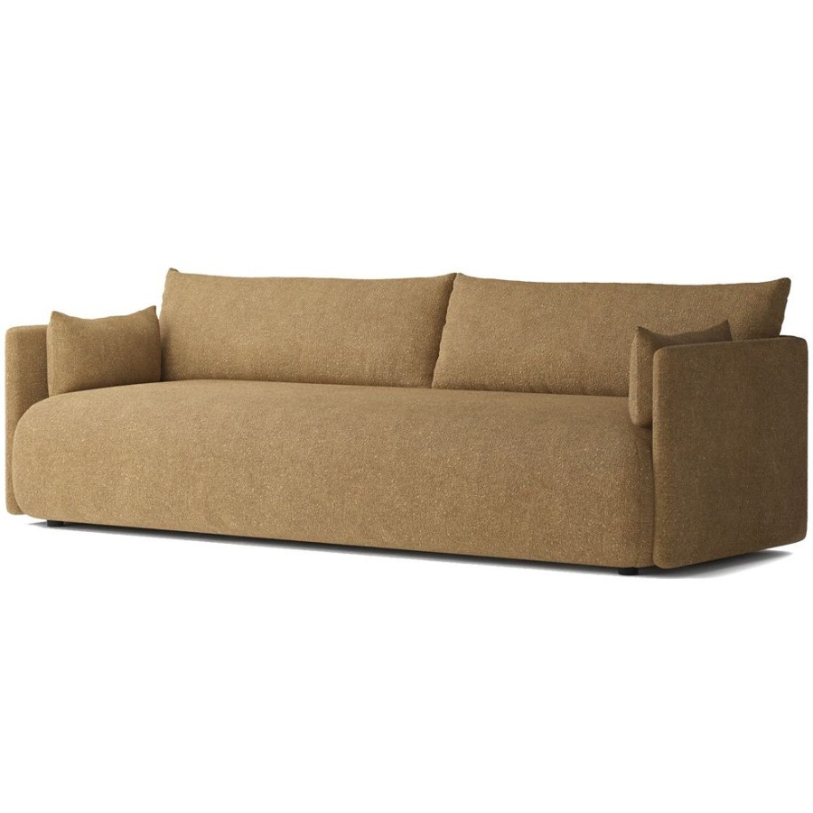 Mobler Audo Copenhagen 3-Sitssoffor | Offset 3-Sitssoffa, Boucle Gold