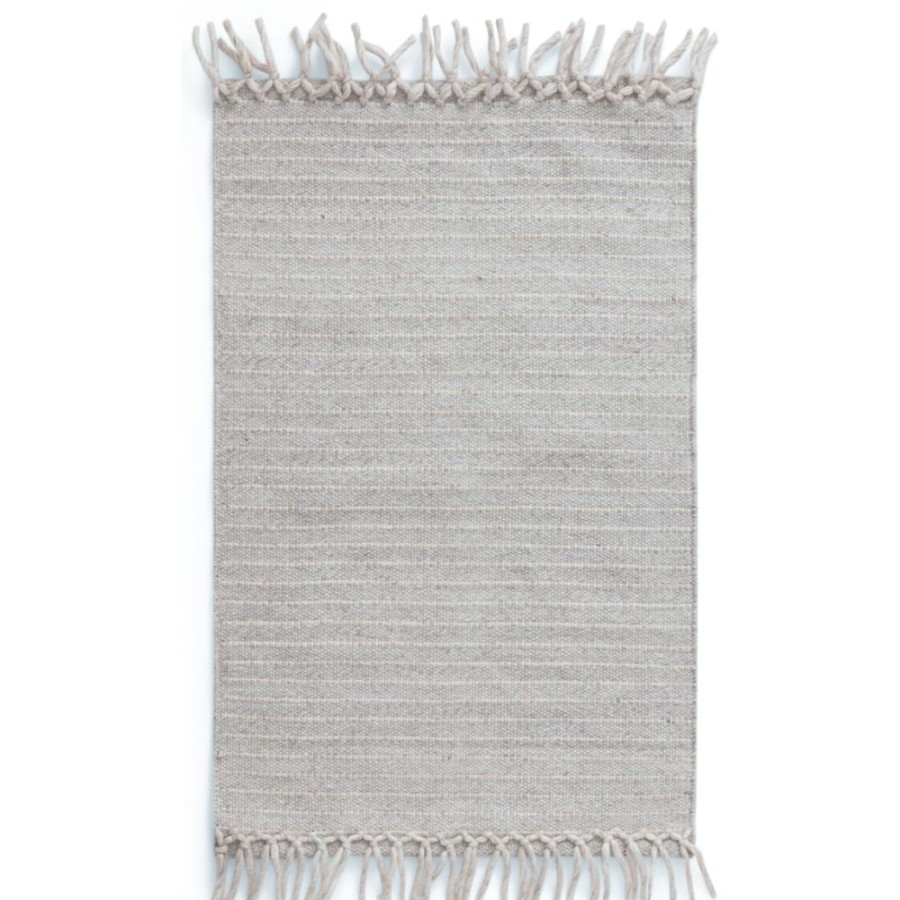 Mattor Formgatan Plastmattor | Bold Fringe Matta 140X200 Cm, Ivory