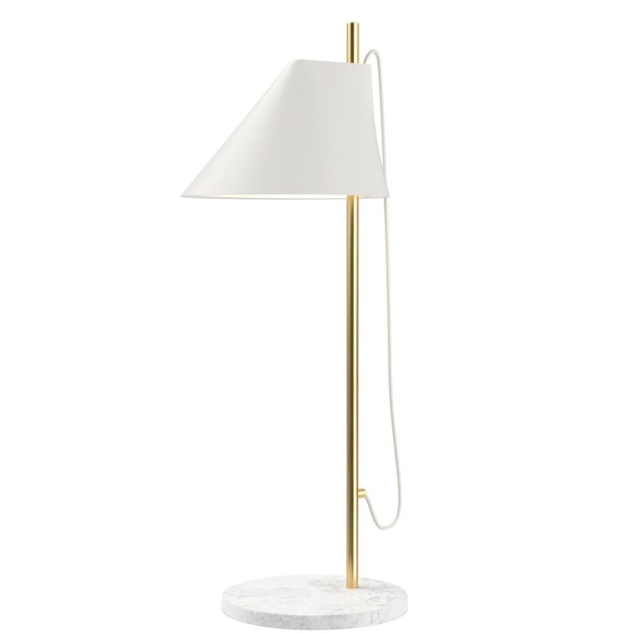 Belysning Louis Poulsen Sanglampor | Yuh Bordslampa, Massing/Vit