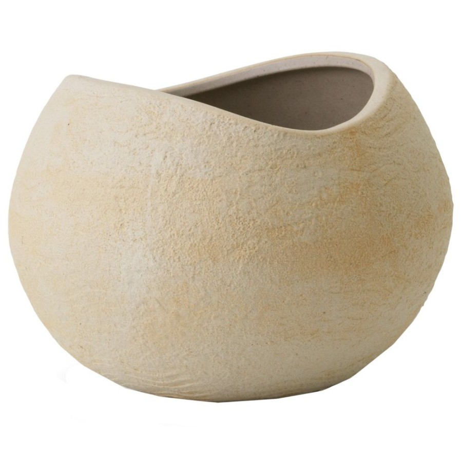 Inredning Audo Copenhagen Odlingslador & Utekrukor | Plantas Kruka Ivory, 17 Cm