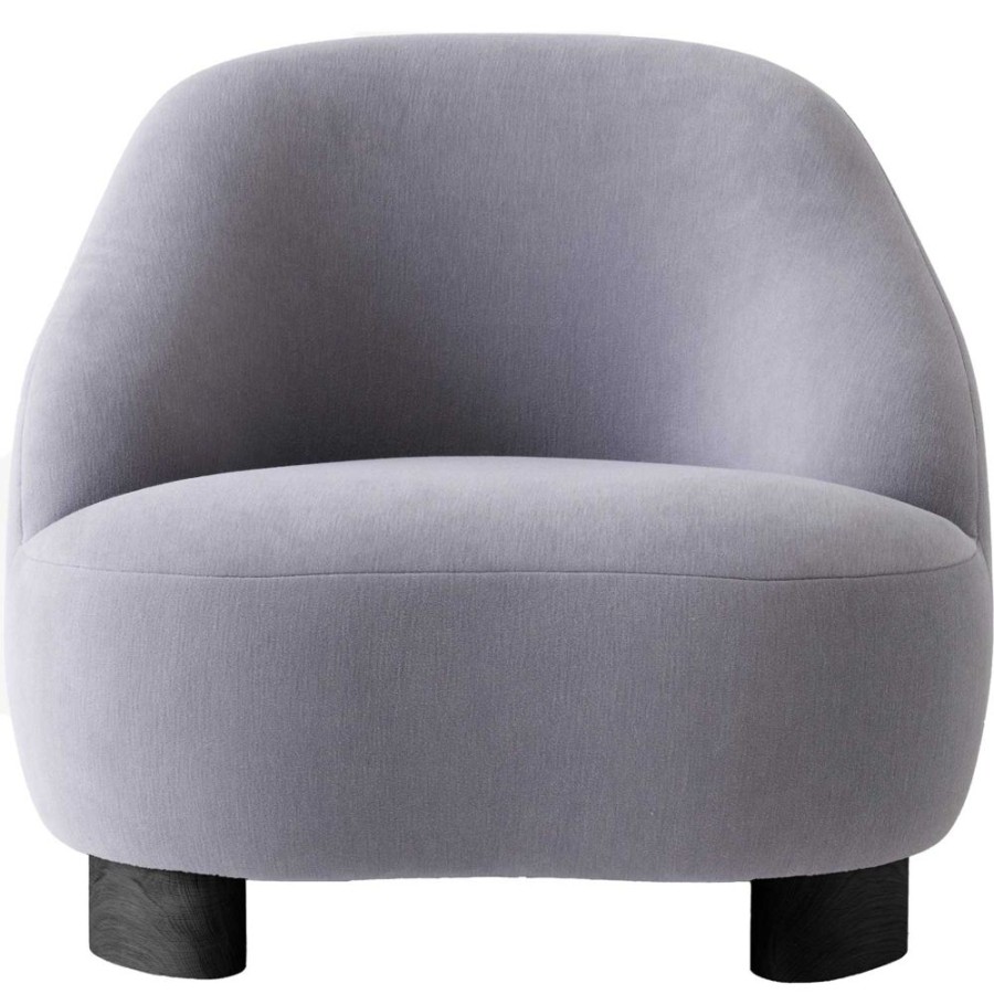 Mobler &Tradition Fatoljer | Margas Lc1 Loungefatolj, Svart/Gentle 133