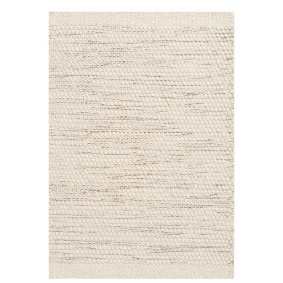 Mattor Linie Design Ullmattor | Asko Matta Off-White, 140X200 Cm